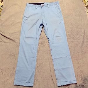 Mens Volcom chinos size 33 blue